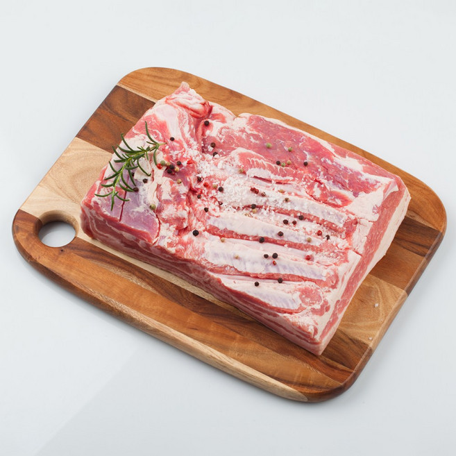 통삼겹살2kg 대용량 고기중독 냉동 구이용 보쌈용 캠핑 바베큐, 1개, 2kg