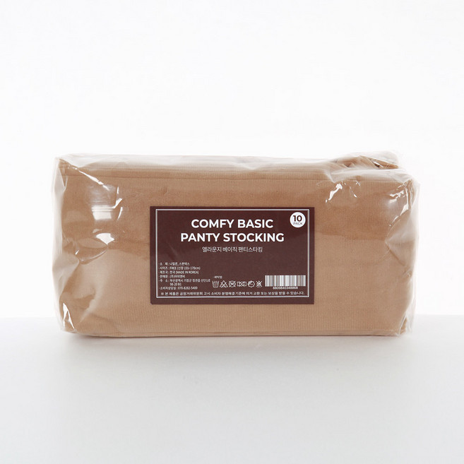 엘라운지 고탄력 국산 베이직 20D 팬티스타킹 벌크형 10P
