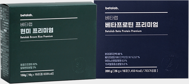 베타랩 현미 프로틴 쉐이크 2종 탄단지 당독소 식단 단기간 음식 FMD 소식 다이어트 식물성 당중독, 390g, 1개