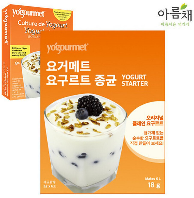 요구르트종균 요거트스타터 면역력 프로바이오틱스, 1개, 18g