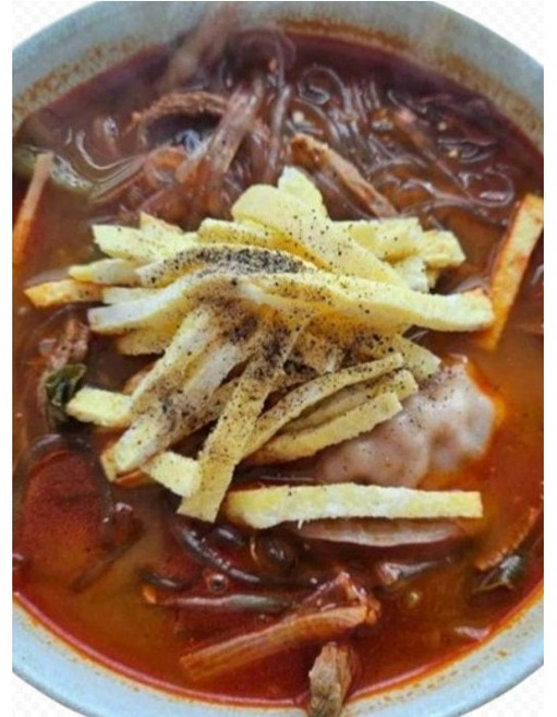 차려낸 건더기가풍부한 육개장 국산한우사골육수 진하고깊은국물맛, 2개, 500g