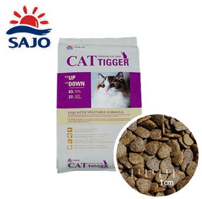 [사조] 동아원 캣티거 10kg, 1개