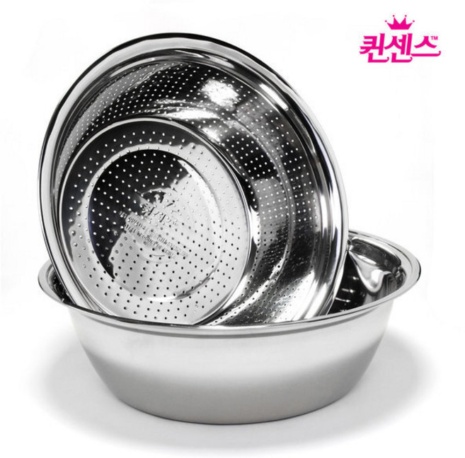 퀸센스 다용도 믹싱볼 세트, 스텐다라이 2종세트