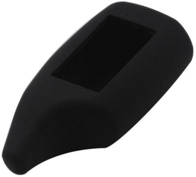 Jingyuqin ScherKhan Magicar 5 6 LCD 리모컨 전용 Scher khan Magicar M5 키 커버 용 새로운 양방향 자동차 알람 실리콘 케이스, 1) Black