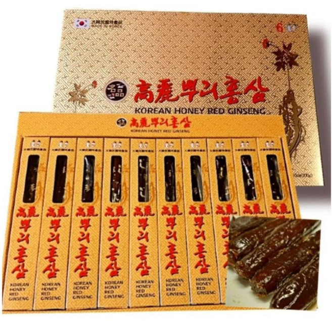 뿌리홍삼정과 금산홍삼정과 총20뿌리 총2박스 배송나가요 (빠른무료배송), 200g, 2박스