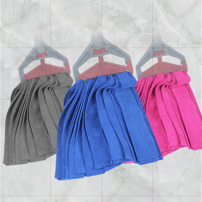 바로싹 280g 경편 마포 걸레 리필용 20x35, 핑크, 5개