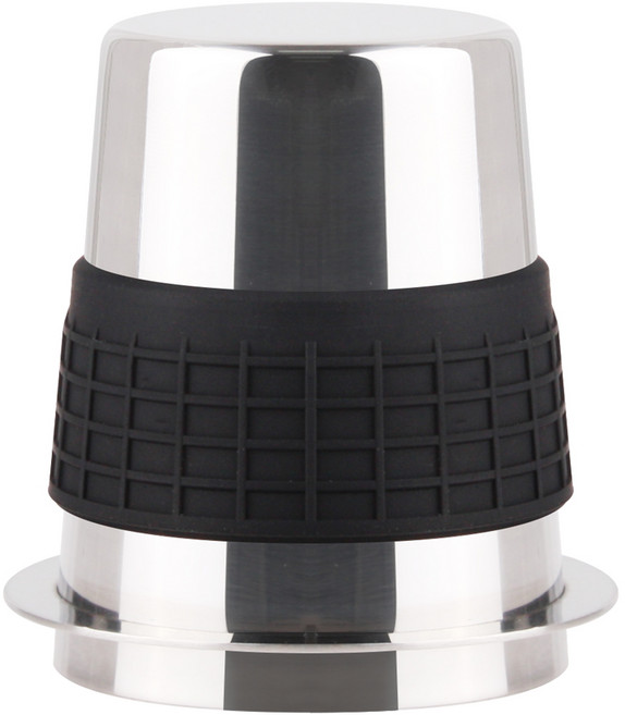 포터필터 라인 도징컵 51 53 58 사이즈 도징툴 탬퍼 분쇄컵, 1개, 실버53mm