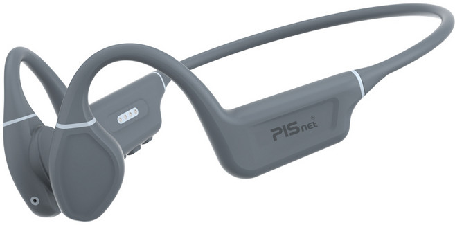 완전방수 자전거 수영 스포츠 MP3 골전도 블루투스 이어폰 피스넷 워터본 / IP68 / 진동판 각도조절 / 9월 신제품, 피스넷 워터본 수영 방수 골전도 블루투스 이어폰 그레이