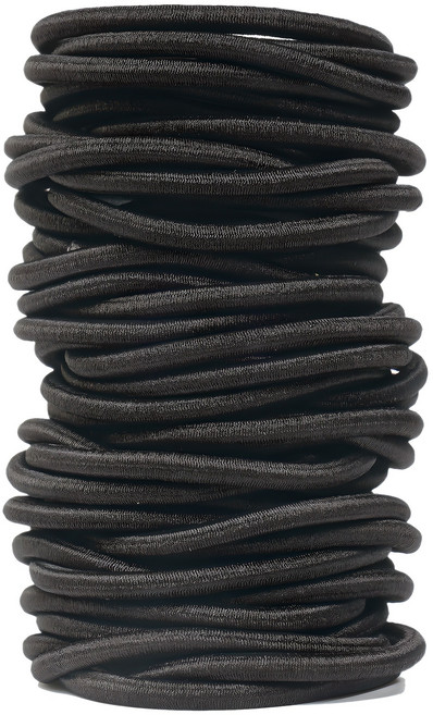 천사소녀 여성용 엘라스틱 무지 머리끈