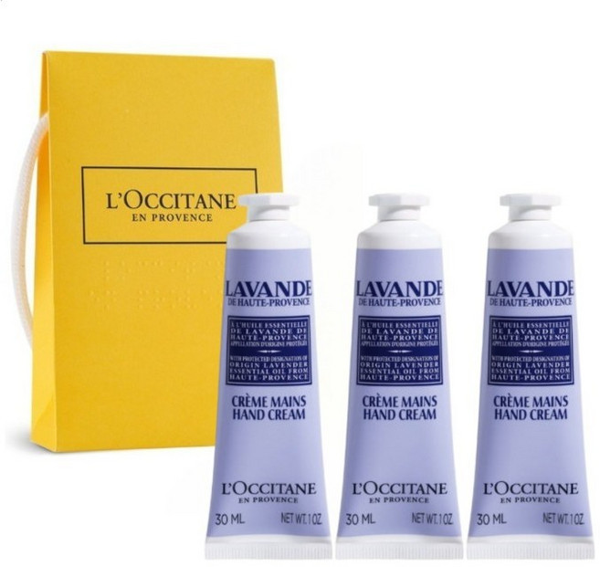 록시땅 라벤더 핸드크림, 3개, 30ml