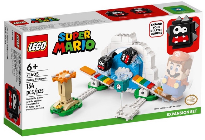 Home&brick LEGO 71405 翻轉刺毛怪 Super Mario 益智積木玩具, 1個