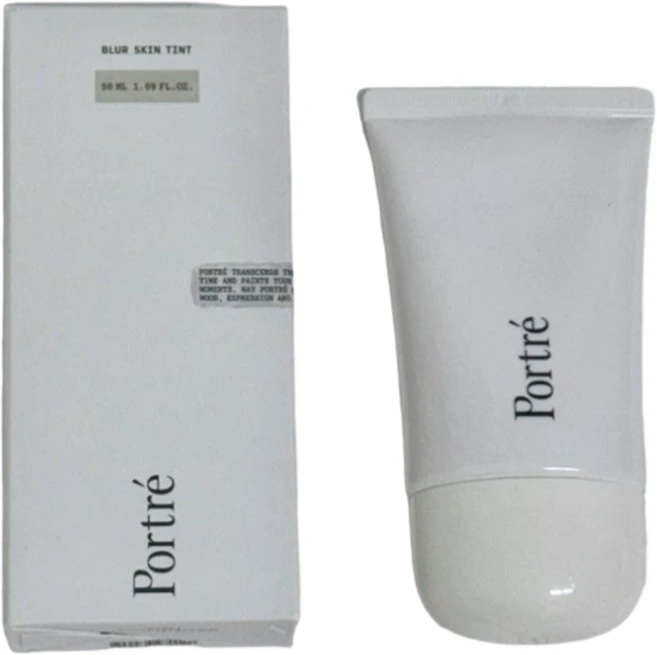 포트레 블러 스킨 틴트 톤업 선크림 로즈 강민경, 1개 - 쿠팡