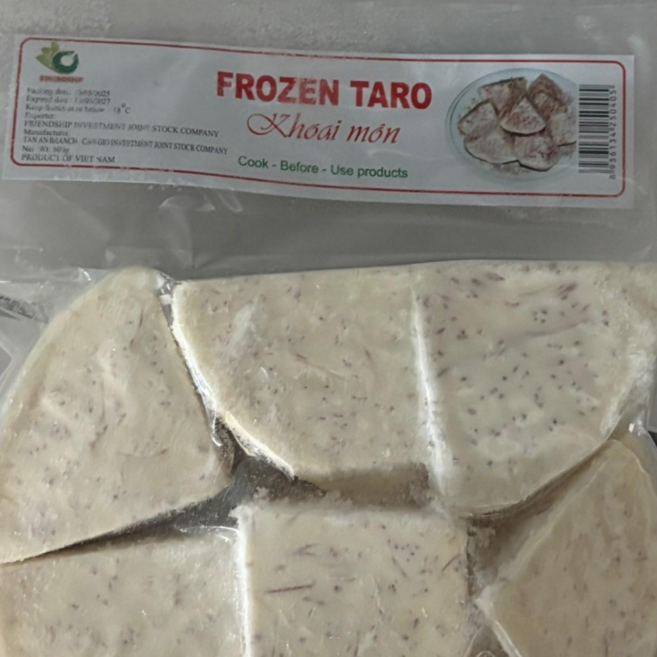 베트남 KHOAI MON 토란 냉동 타로 FROZEN TARO, 500g, 1개