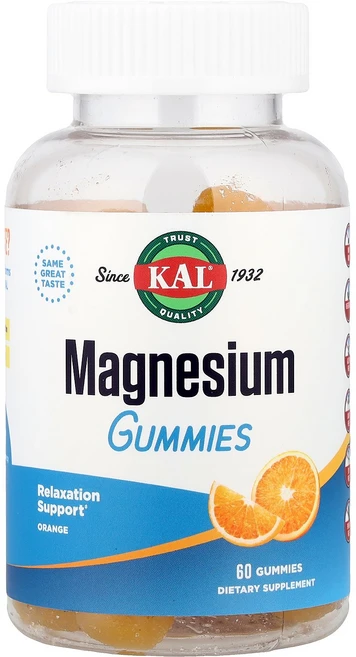 칼 KAL 마그네슘 구미젤리 오렌지 구미젤리 60개122997원산지:기타, KAL, 마그네슘 구미젤리, 오렌지, 구미젤리 60개, 1개, 60정 - 쿠팡