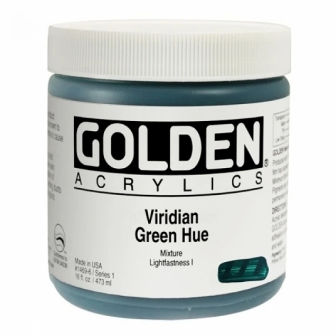 골덴 최고급A/C 473ml/1469_Viridian Green Hue, 단품 - 쿠팡