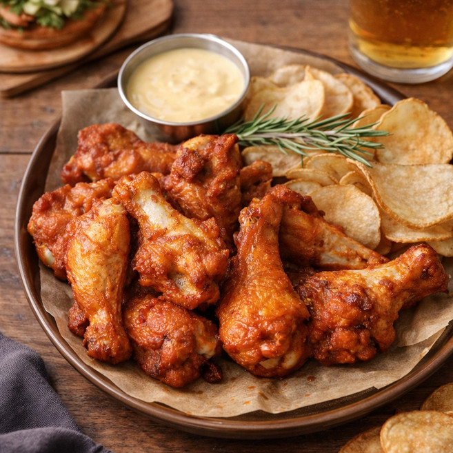 푸딩팩토리 버팔로봉 1kg 국내제조 치킨봉 닭봉 바비큐 에어프라이어 조리, 1개