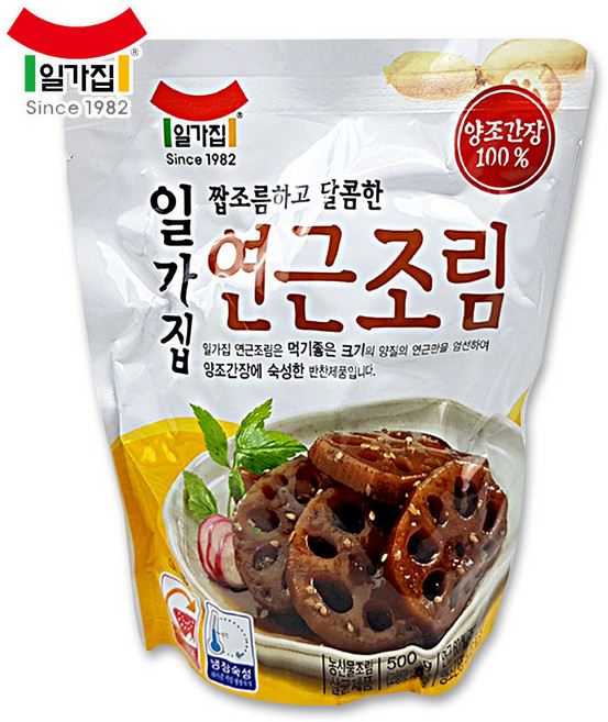 일가집 연근조림 500g, 1개