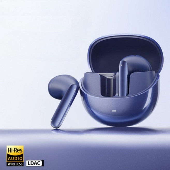 QCY MeloBuds Pro 블루투스 멜로버즈 이어폰 프로 무선, 표준 린넨 그린, 단일 모델