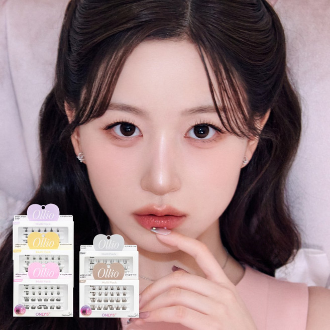 올리오 노글루 속눈썹 멀티팩 (5종 택1), 내추럴