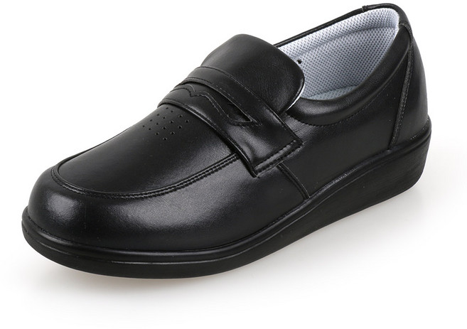 미르제화 더 퍼스트(흑단화)-기능성간호화 인체공학적설계 쿠션장착으로 발통증을 해소하고 보행시 안전