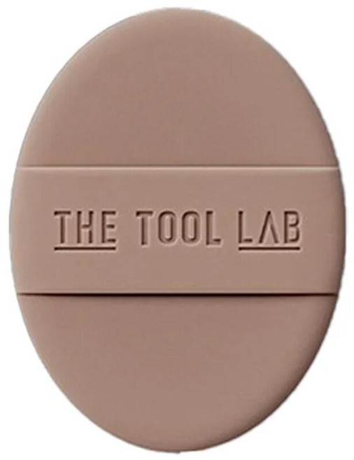 THE TOOL LAB HappyRim 粉撲 遮瑕粉撲 韓國代購, 1個, 熱門 長效水潤橢圓(一盒2入), 咖啡色