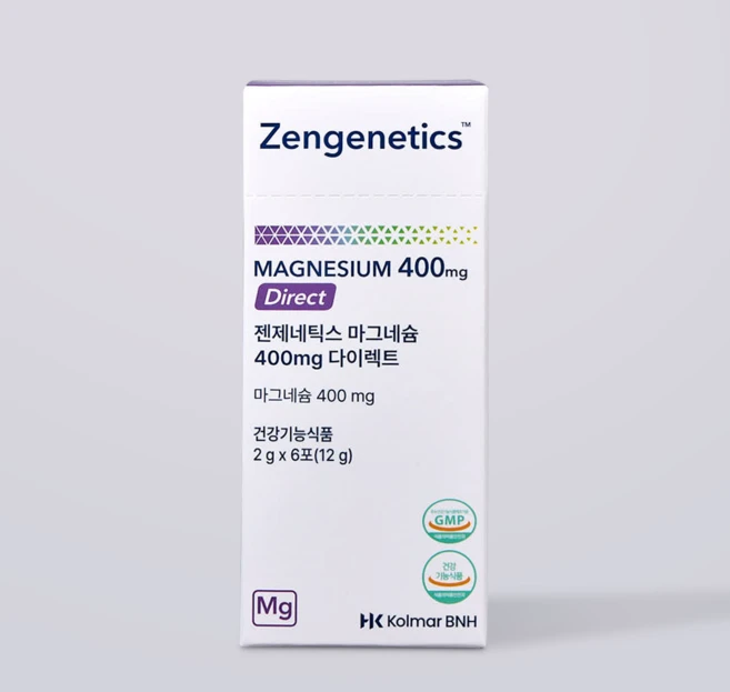 [리커버리 파우더]젠제네틱스 마그네슘 400mg 데이팩, 1박스, 12g - 쿠팡