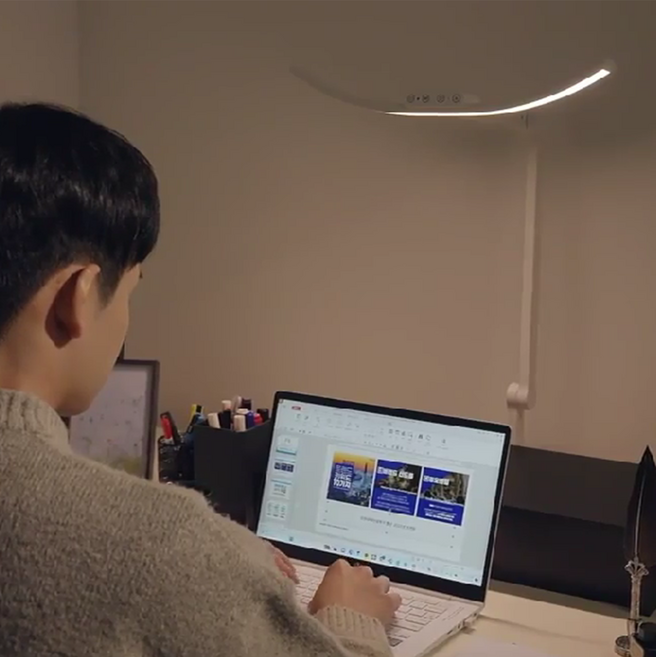 룩스베러 STDL03 스탠드 삼성 시력보호 와이드 책상스탠드 공부등 독서등 조명, STDL03 클램프(리모컨X), 화이트