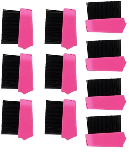 가장자리 제어 브러시 헤드 변경 디자인 헤어 살롱 빗 용 눈썹 공구 강철 바늘 컬링, 01 M05-rosered-head