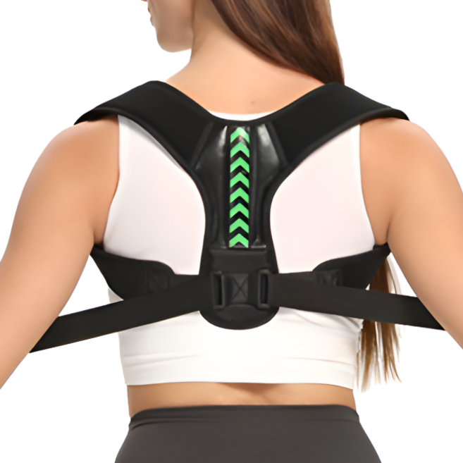 아유라인 늘바른 자세 교정 밴드 남여공용, 1개