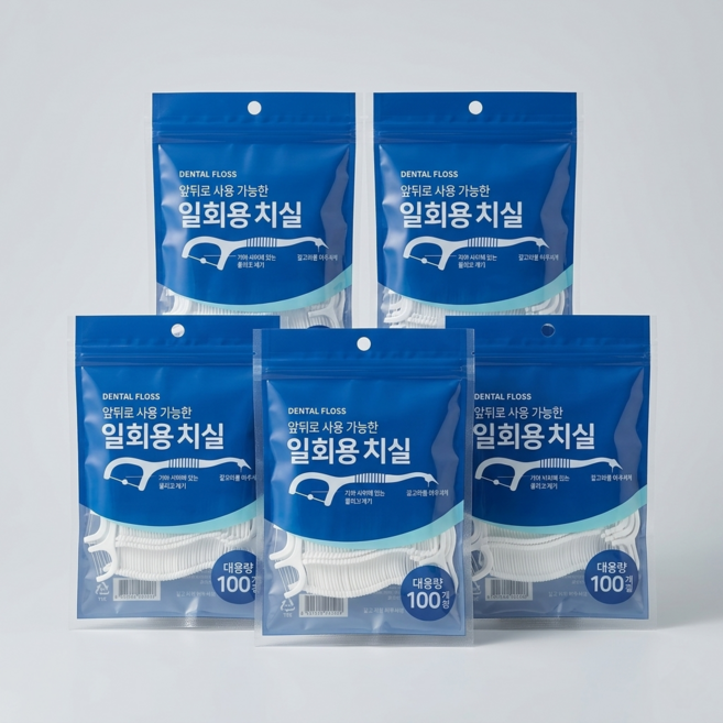 일회용 치실 데일리 케어, 1개, 100개입