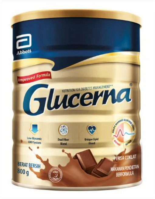 Glucerna 엔슈어 글루서나 당뇨환자 영양식 초콜릿 맛 800g, 1개