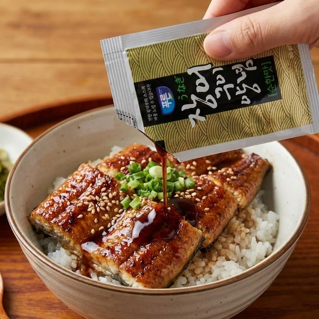 푸른식품 장어구이 순한맛 소스, 50g, 50개