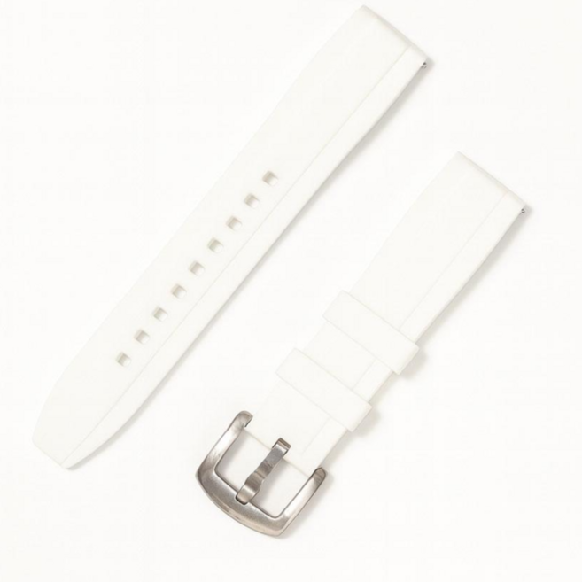 삼성 갤럭시 워치 클레식 실리콘 스마트워치 스포츠 시계줄 스트랩 20 mm 22 mm, 아이보리