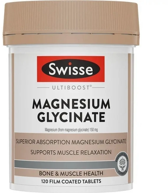 스위스 호주 얼티부스트 마그네슘 글리시네이트 120정, 1개 - 쿠팡