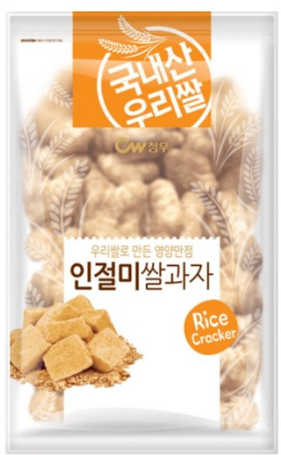 청우 인절미 쌀과자, 280g, 9개