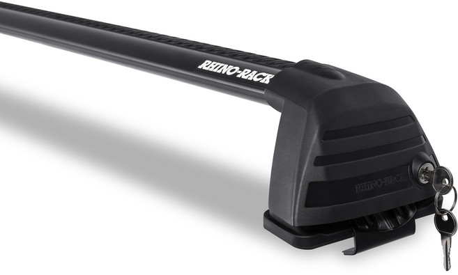 라이노랙 레이 가로바 엣지타입 1세트, 2개, 블랙