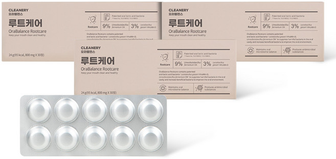 클리너리 루트케어 특허 구강 유산균, 30회분, 3개