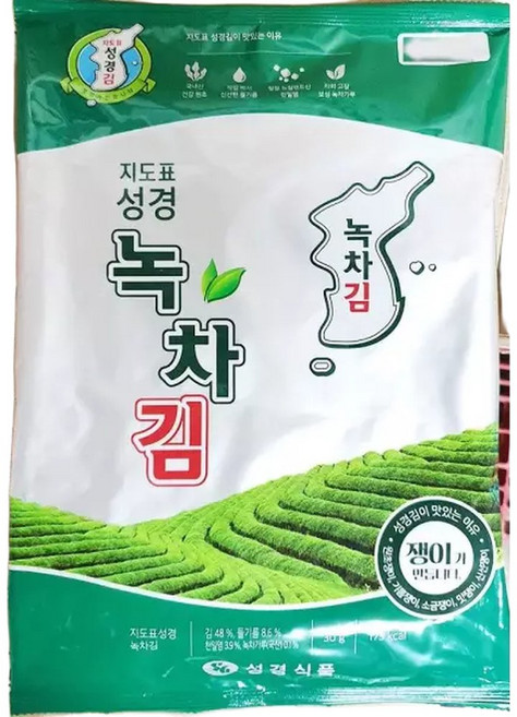 조미 녹차전장김(성경 30g), 1개, 30g