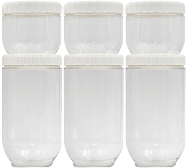 락앤락_인터락 냉장고 정리용기 6P세트, 1L x 3개 + 500ml x 3개, 1세트