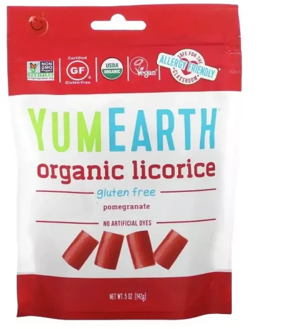 야미얼스 오가닉 감초 석류 Licorice Pomegranate 5 142g, 1개, 비브랜드