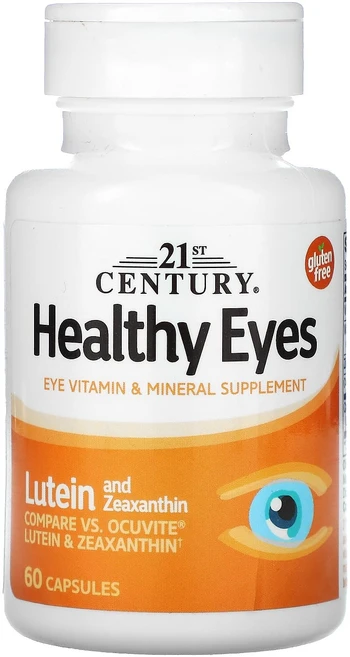 21st Century Healthy Eyes 루테인 & 제아잔틴 캡슐 60정, 21stCenturyHealthyEyes루테인제아잔틴캡, 1개 - 쿠팡