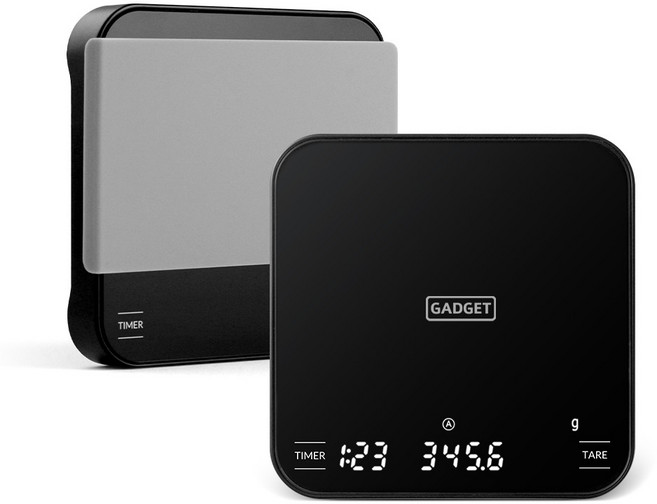 가제트 스마트 커피 저울 GKS5000 핸드드립 계량 바리스타, 블랙, 1kg