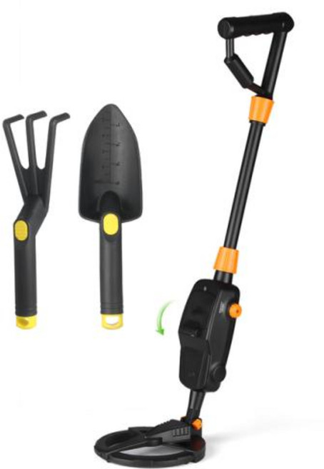 금속검출기 탐지기 검침기 휴대용 금 보물 찾기 지하 추적기 성인용 탐색 도구, 1개