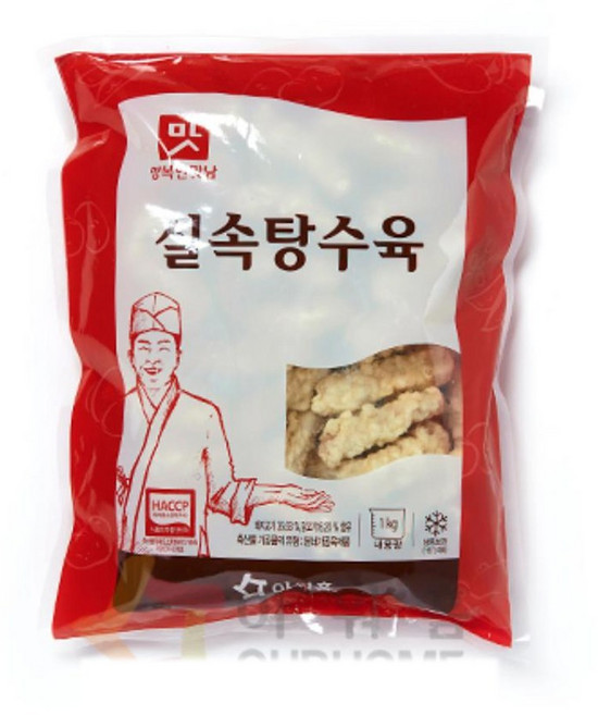아워홈 실속탕수육 1kg (약80개내외), 1개