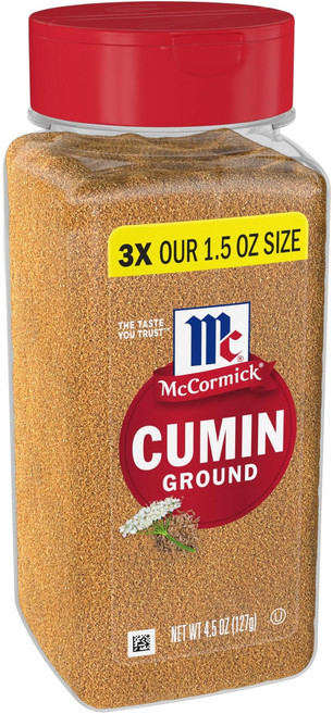 맥코믹 분쇄 쿠민 4.5 온스 McCormick Ground Cumin 4.5 oz, 4.5 Ounce (Pack of 1), 1개