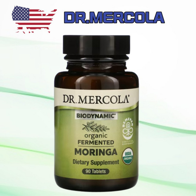 닥터머콜라 오가닉 발효 모링가 90타블렛 3개월분, 90정, 1개