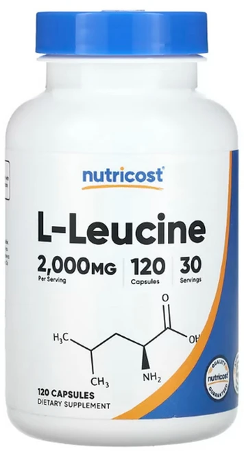 뉴트리코스트 L 류신 2000mg 120정 캡슐, 1개 - 쿠팡