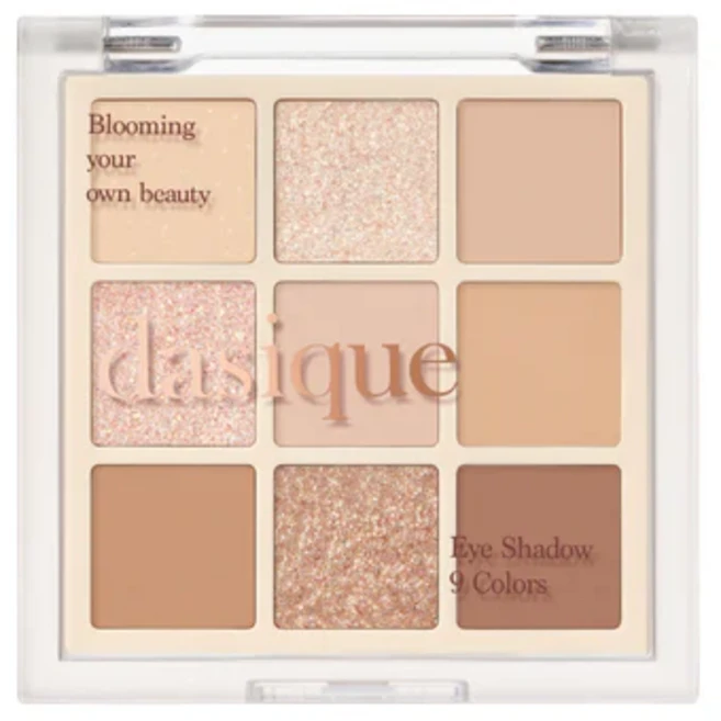 Dasique 迷你九宮格眼影盤 9色眼影, 迷你盤 07 Milk Latte, 1個