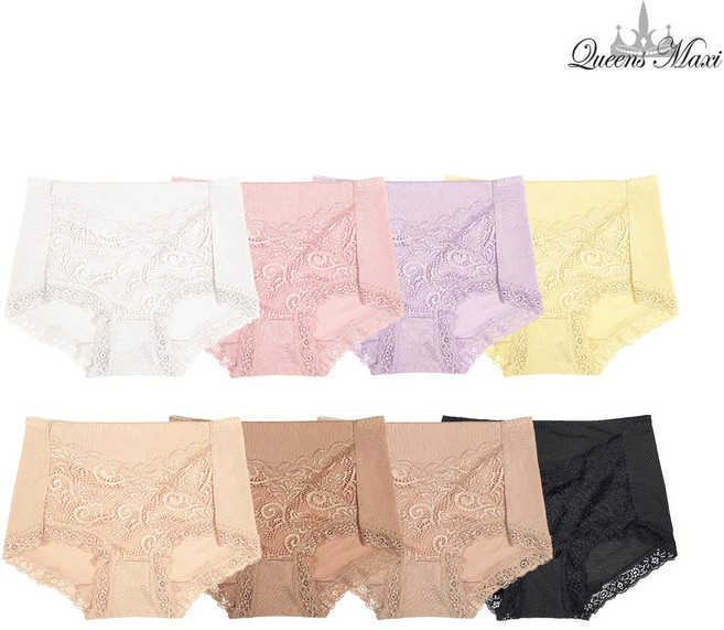 퀸즈맥시 인견 사각팬티 데일리팬티 네모팬티 8종 SET 최고급원단 홈쇼핑속옷