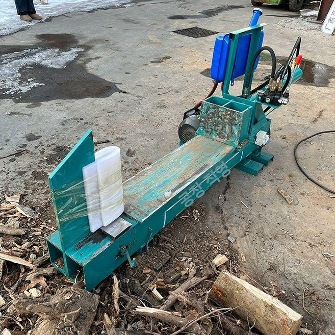 10톤 유압도끼 통나무 스트로크 파쇄기 자동, YZ500 15t 강판모델 700, 1개